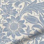 William-Morris-Sunflower-Vintage-Blauw