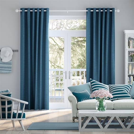 Ahisma-Luxe-Faux-Zijde-Azure-Blauw