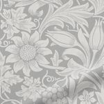 Click2Fit-William-Morris-Sunflower-Zilvergrijs