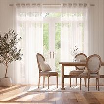 Cirrus Voile Helder Wit