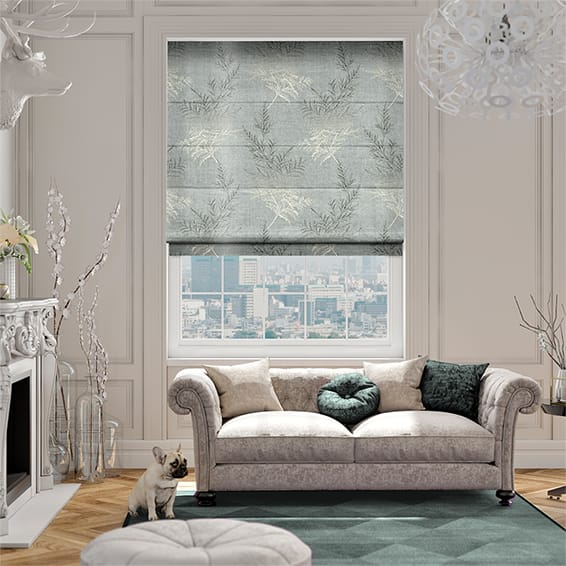Moonlit-Fern-Faux-Zijde-Platina