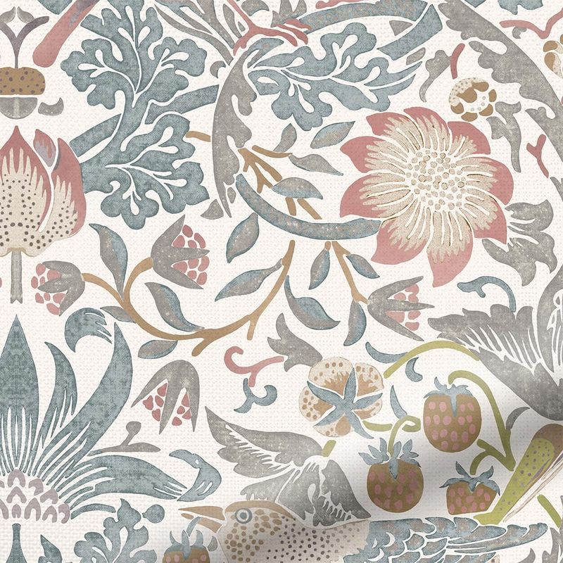Click2Fit-William-Morris-Strawberry-Thief-Roze-Krijt