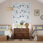 Winnie-The-Pooh-Toile-Blue