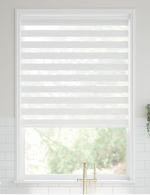 Duo Rolgordijn Mat Wit