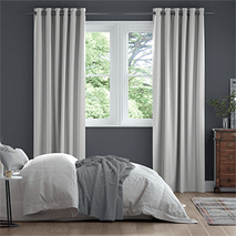 Dupioni Faux Silk Starlight Grey