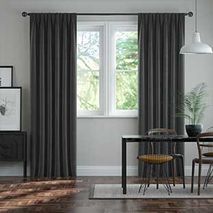 DuJour Velvet Gunmetal Grey