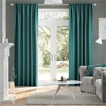 Ahisma Luxe Faux Zijde Groenblauw