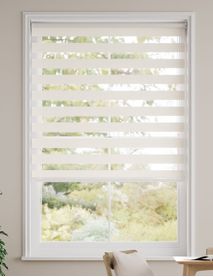 Duo Rolgordijn Antiek Wit